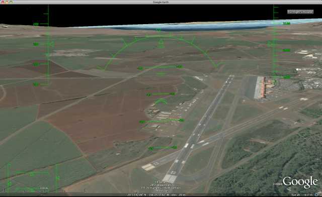 google earth flight simulator controls mac
